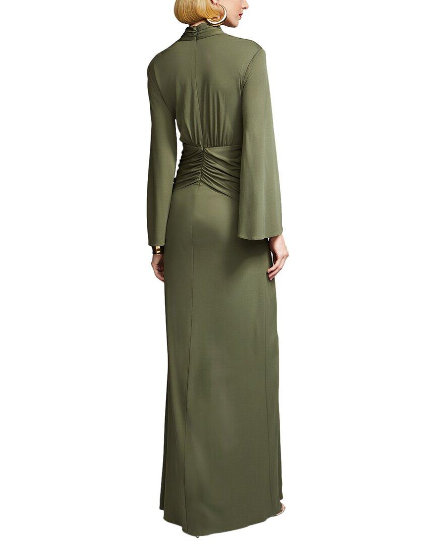 slim fit dress slacks Chris Pleated Jersey Gown