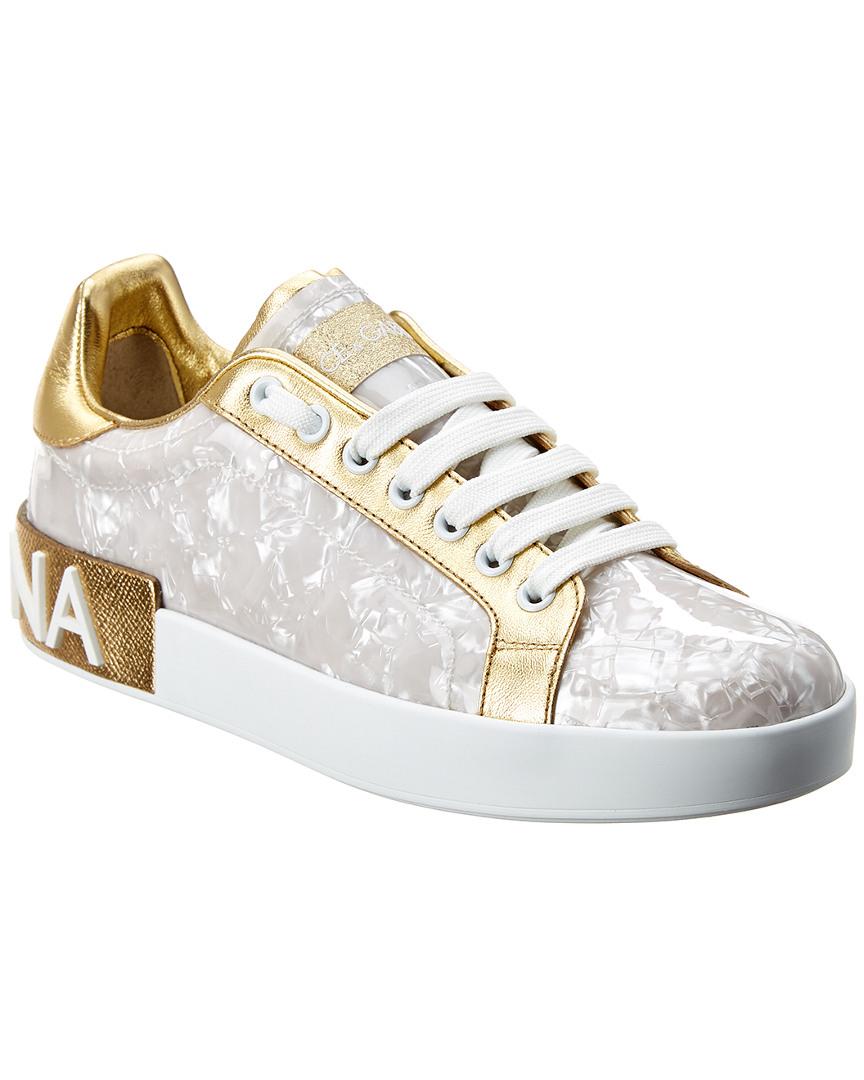 dolce and gabbana pearl sneakers