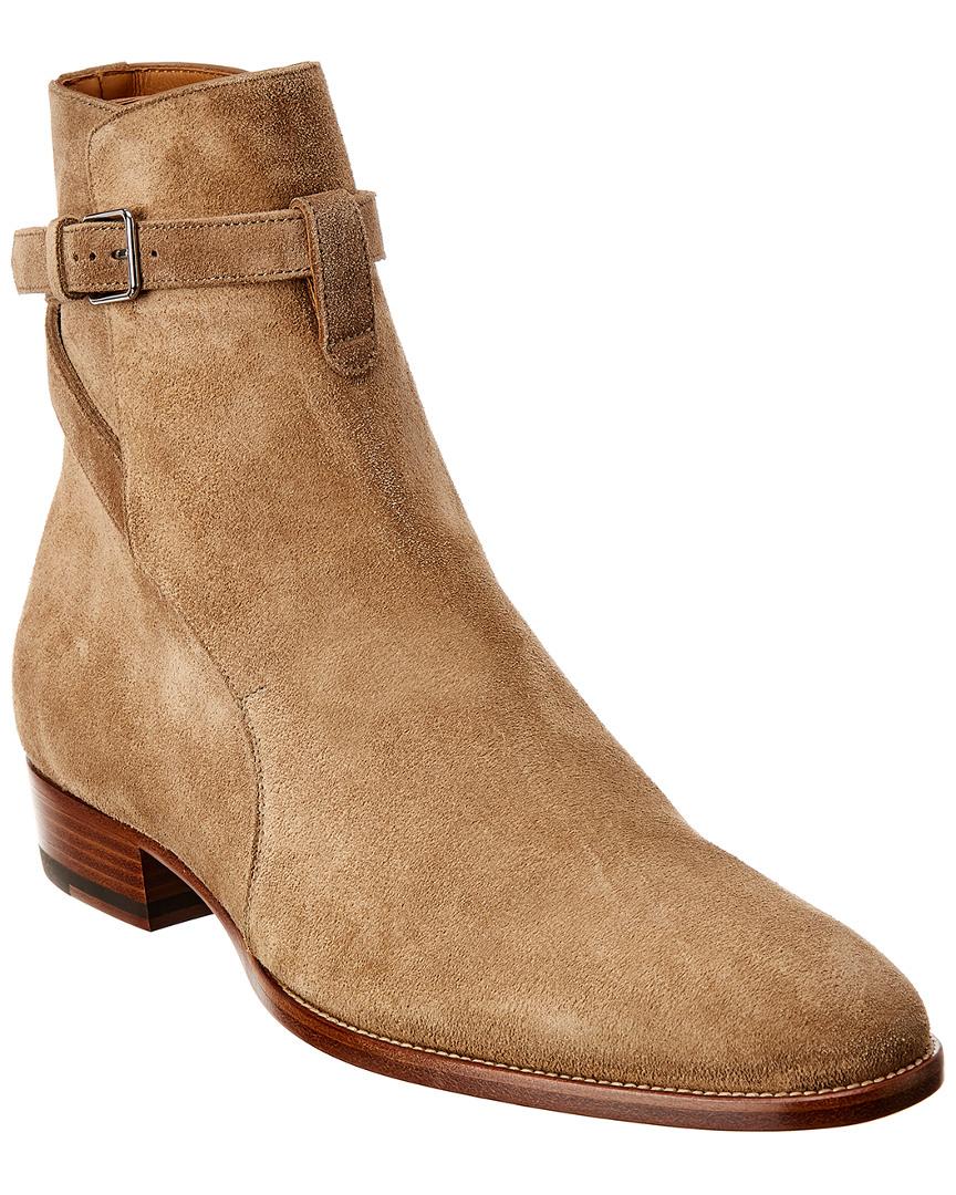 saint laurent wyatt suede
