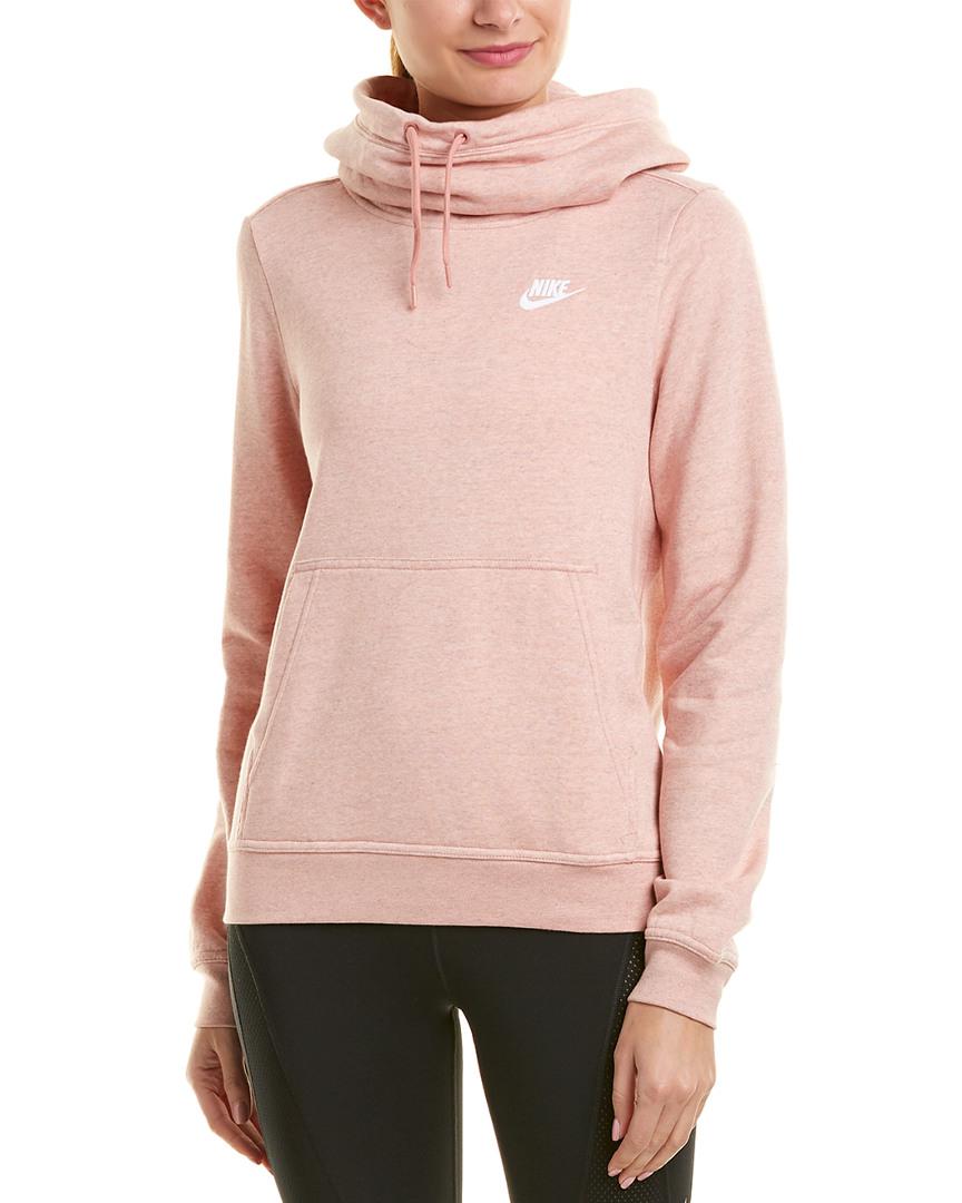 nike cowl neck pullover