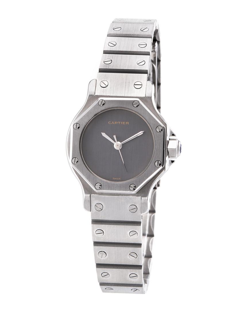 Cartier 1990s Santos Hexagonal Watch 
