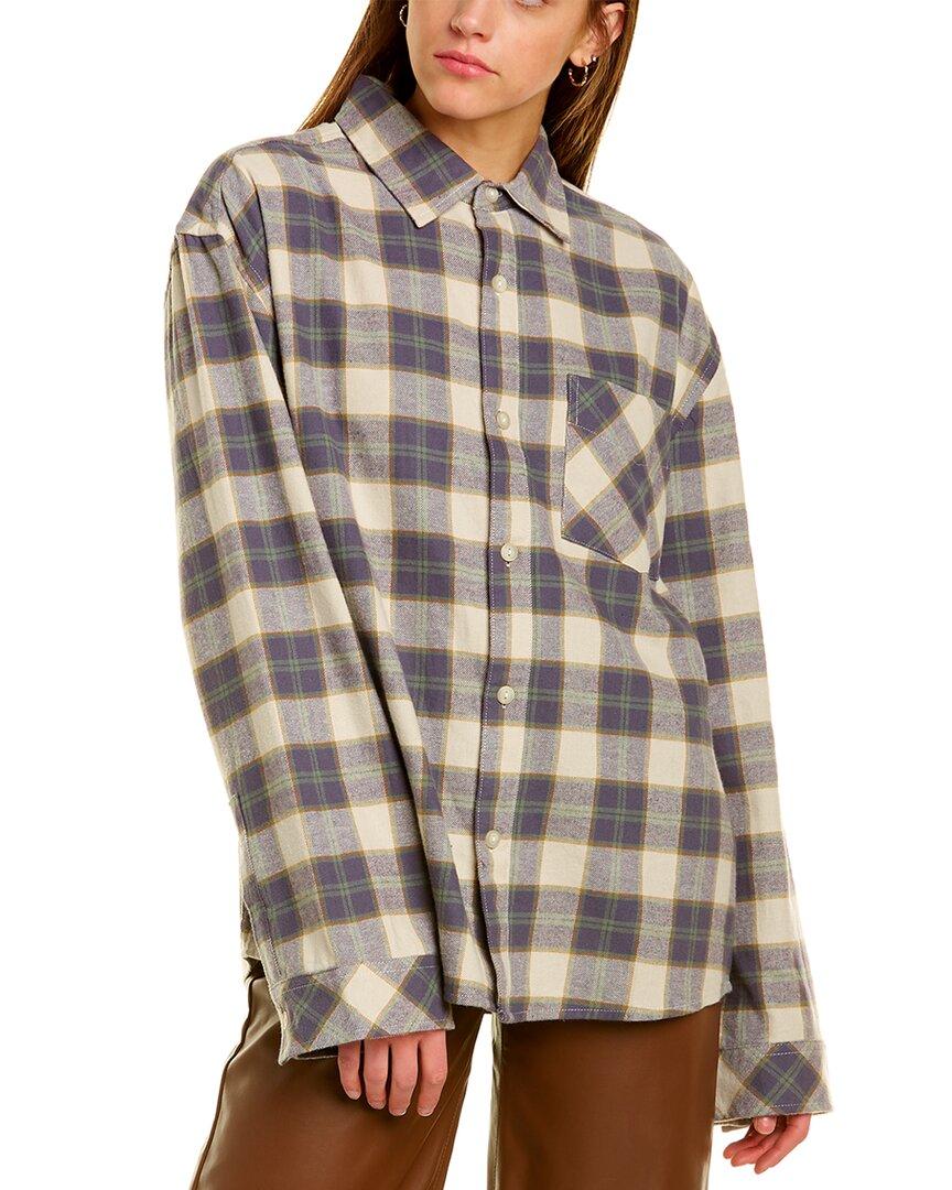 WeWoreWhat Boyfriend Flannel Shirt in 