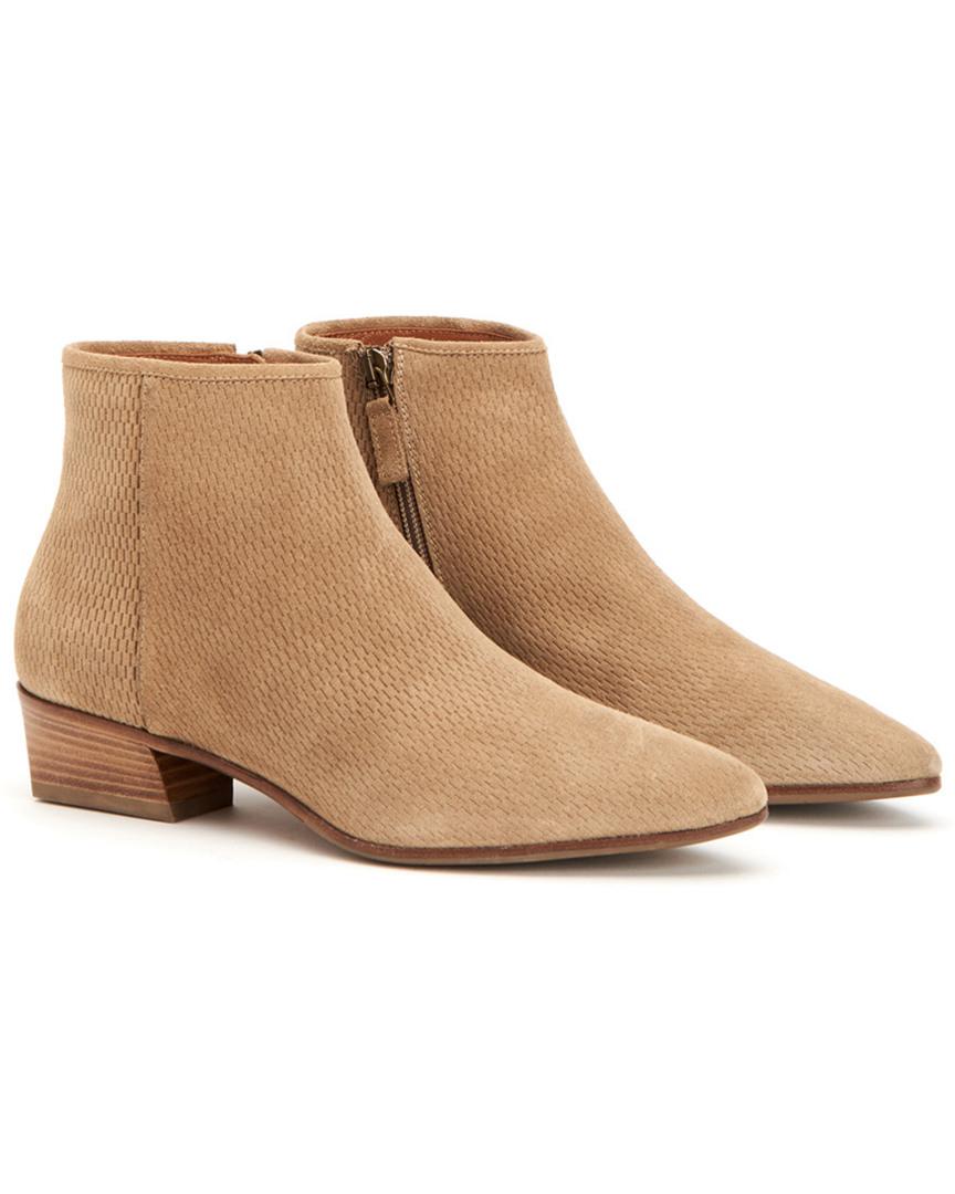 aquatalia fire waterproof suede bootie