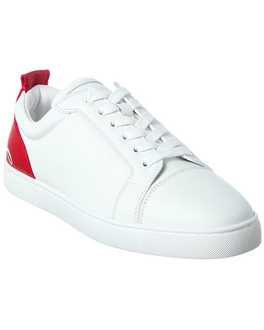 Leather Sneakers Louboutin Sneaker Herren Low Top Loubishark