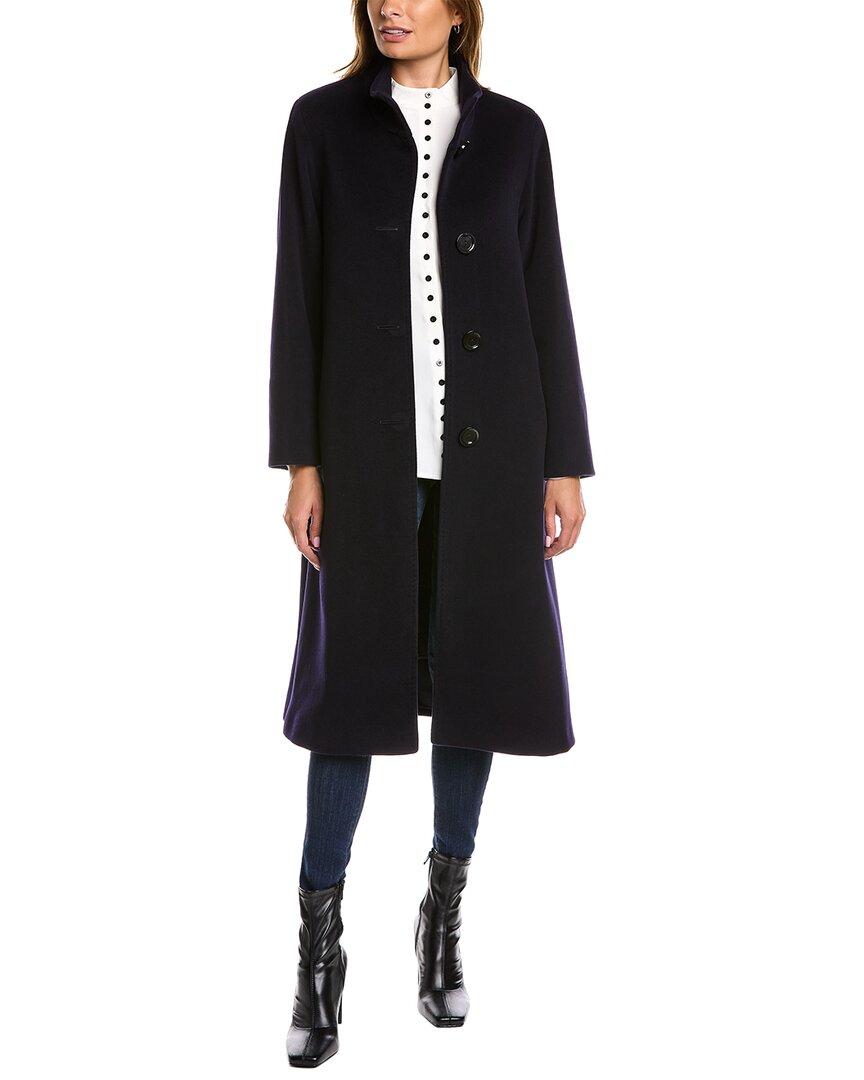 Cinzia Rocca Wool & Cashmere-blend Coat in Blue