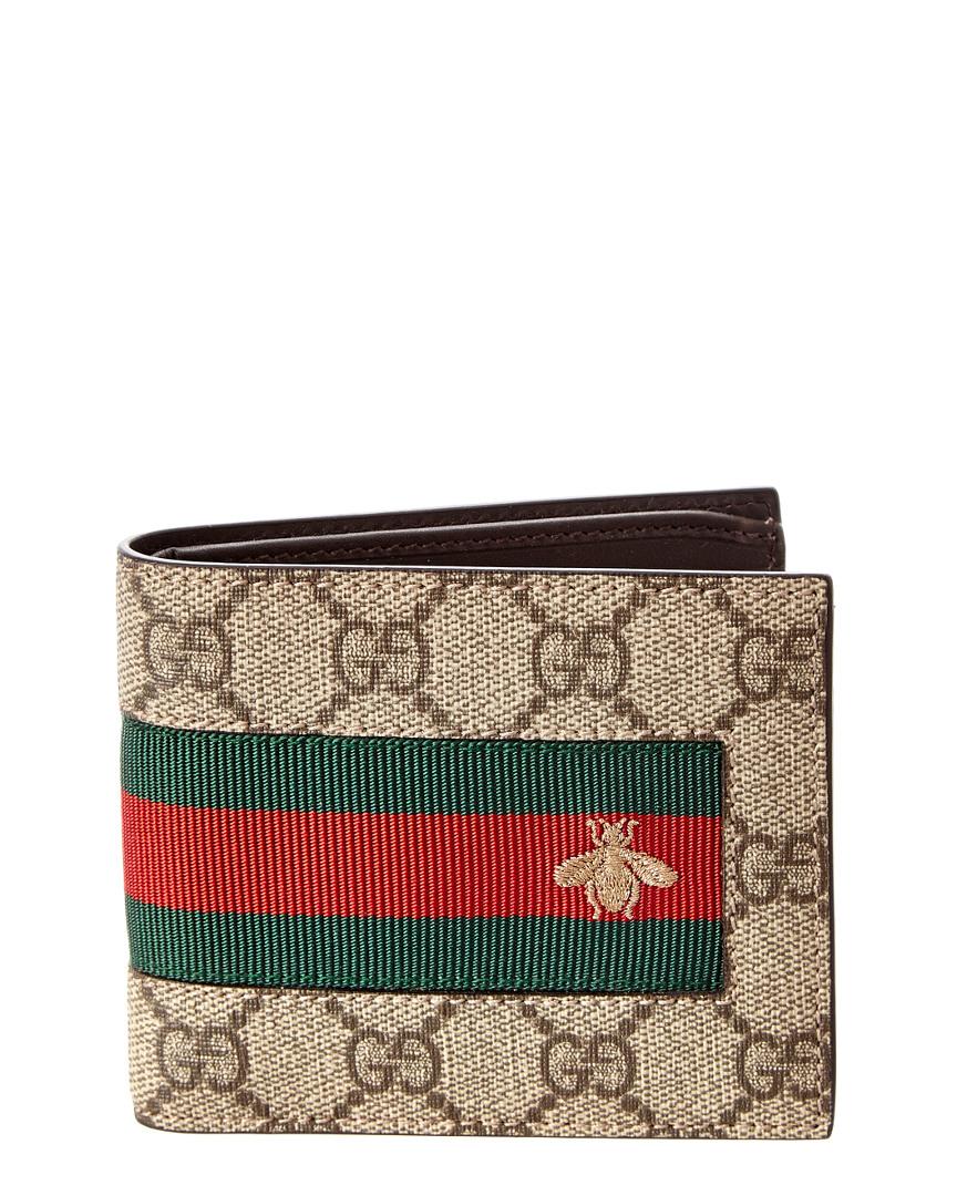 gucci web gg supreme wallet