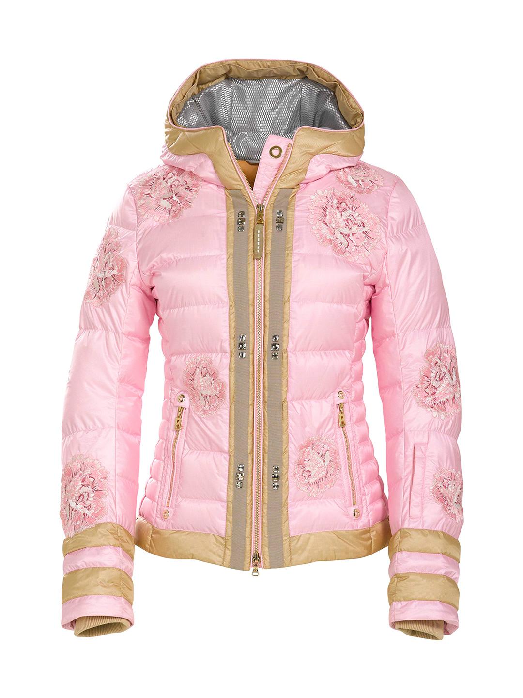 Bogner Goose Amai-d Hooded Puffer Jacket in Pink - Lyst