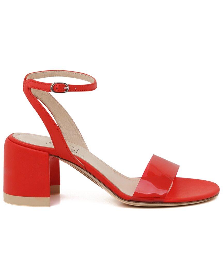 Agl Attilio Giusti Leombruni Isabelle Leather Sandal in Red Lyst