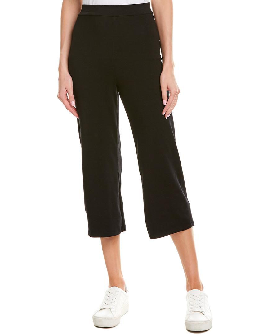 Stateside Cotton Ribbed Pant in Black 
