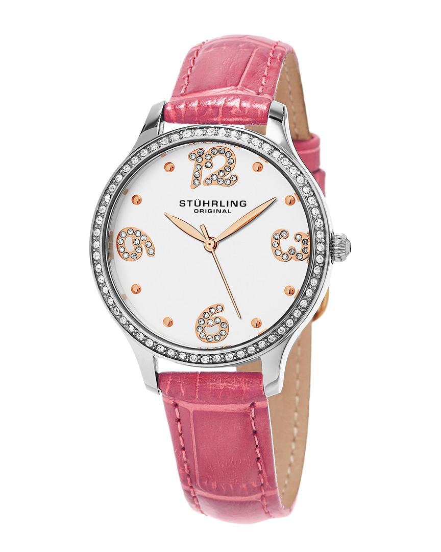 Stuhrling Original Leather Women's Vogue Watch Lyst