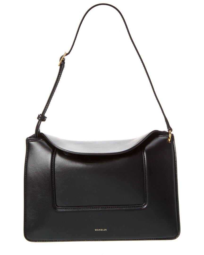 Wandler Penelope Leather Shoulder Bag in Black | Lyst