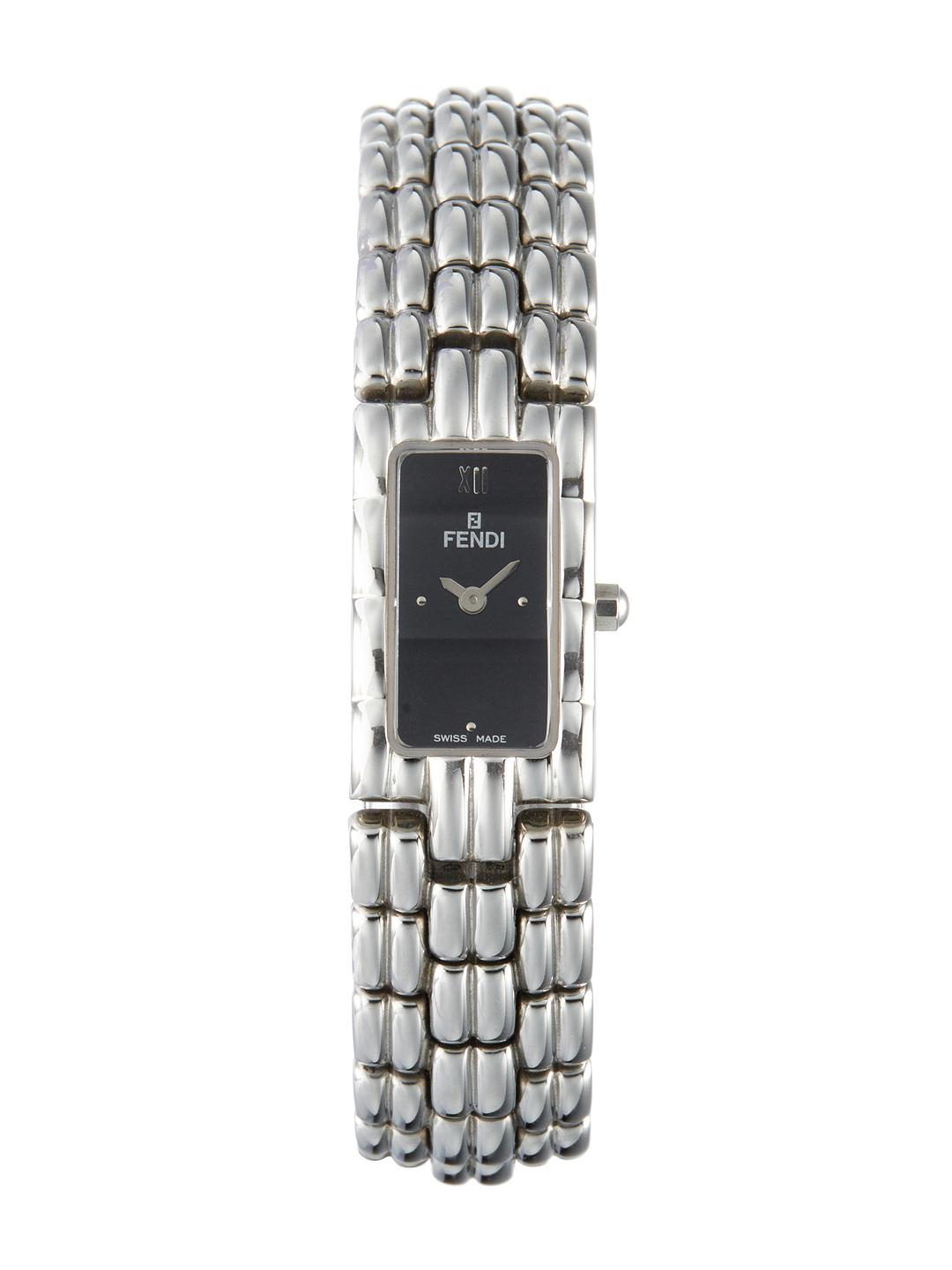 Fendi Vintage 660l Watch in Silver 