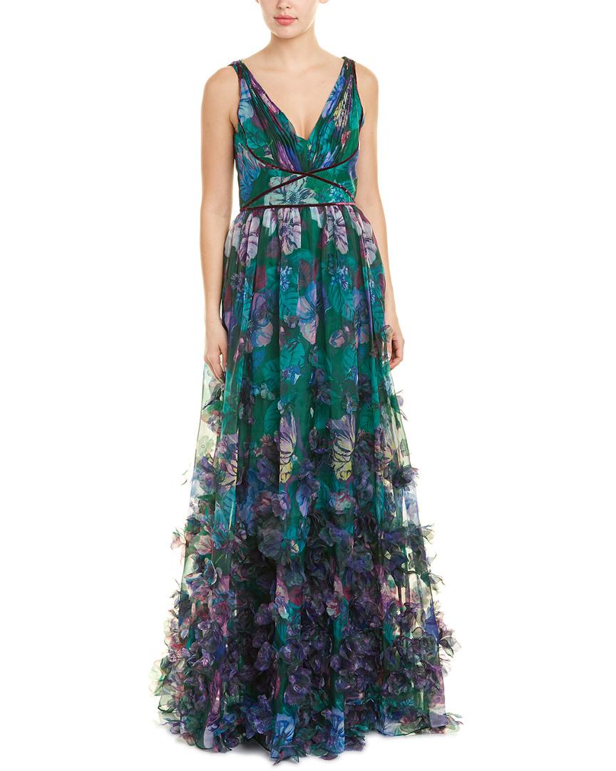 Marchesa notte Synthetic A-line Dress ...
