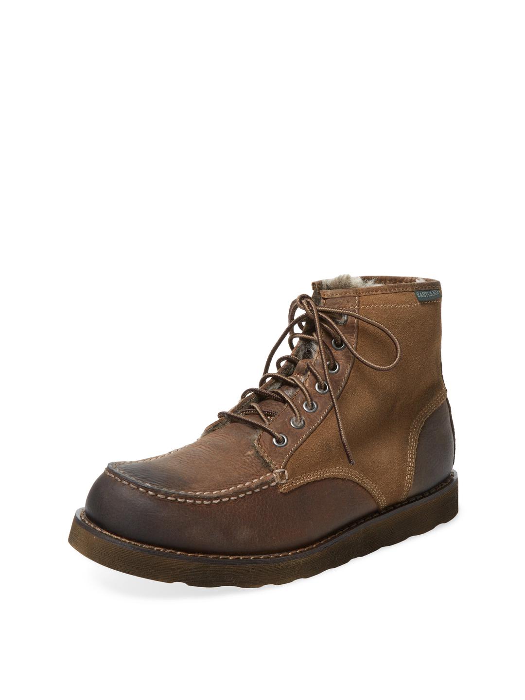 eastland lumber up shearling boot