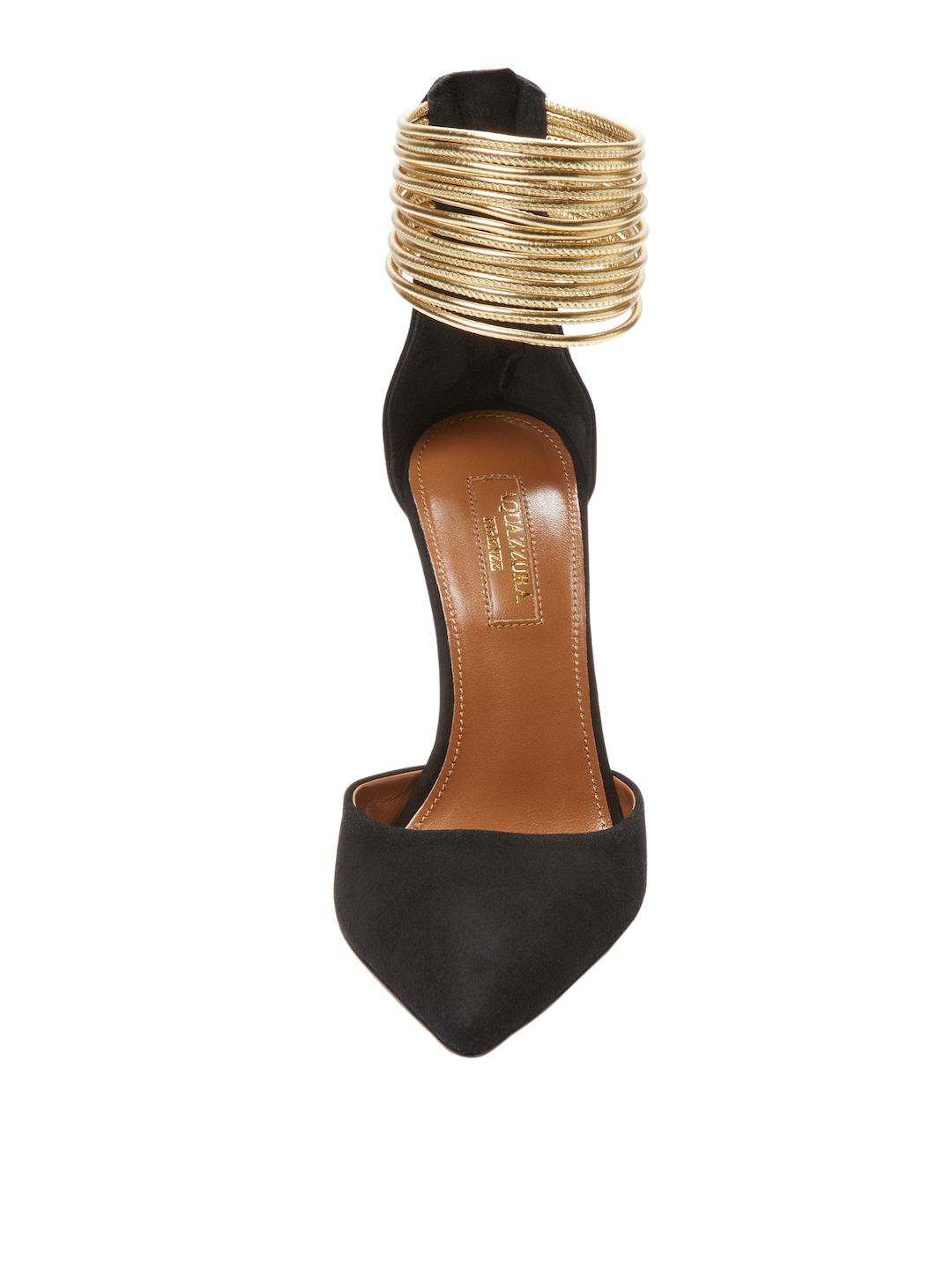 Aquazzura Hello Lover 105 Leather Pump 