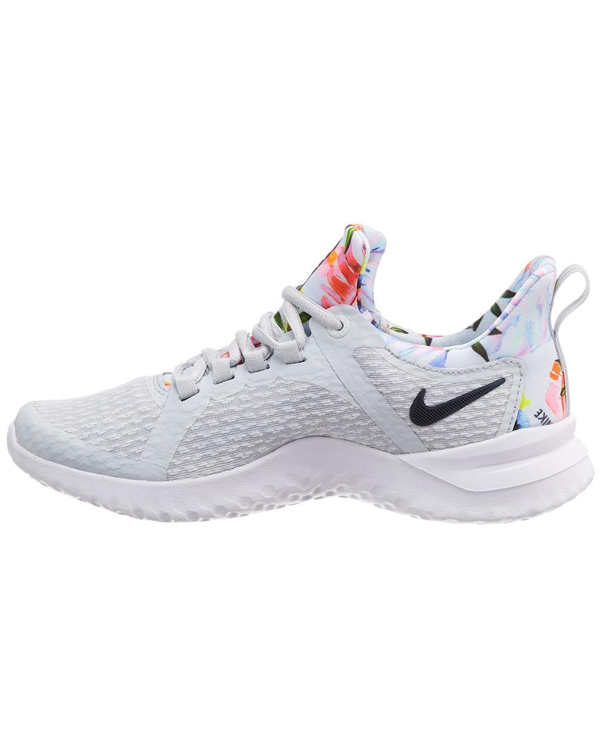 nike renew rival premium floral women's running shoe