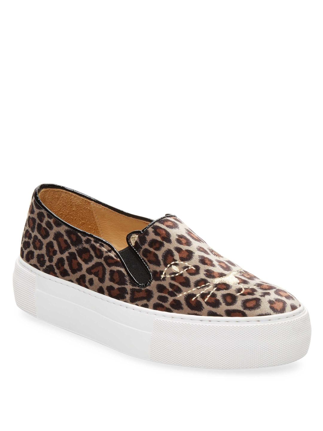 Charlotte Olympia Leather Leopard 