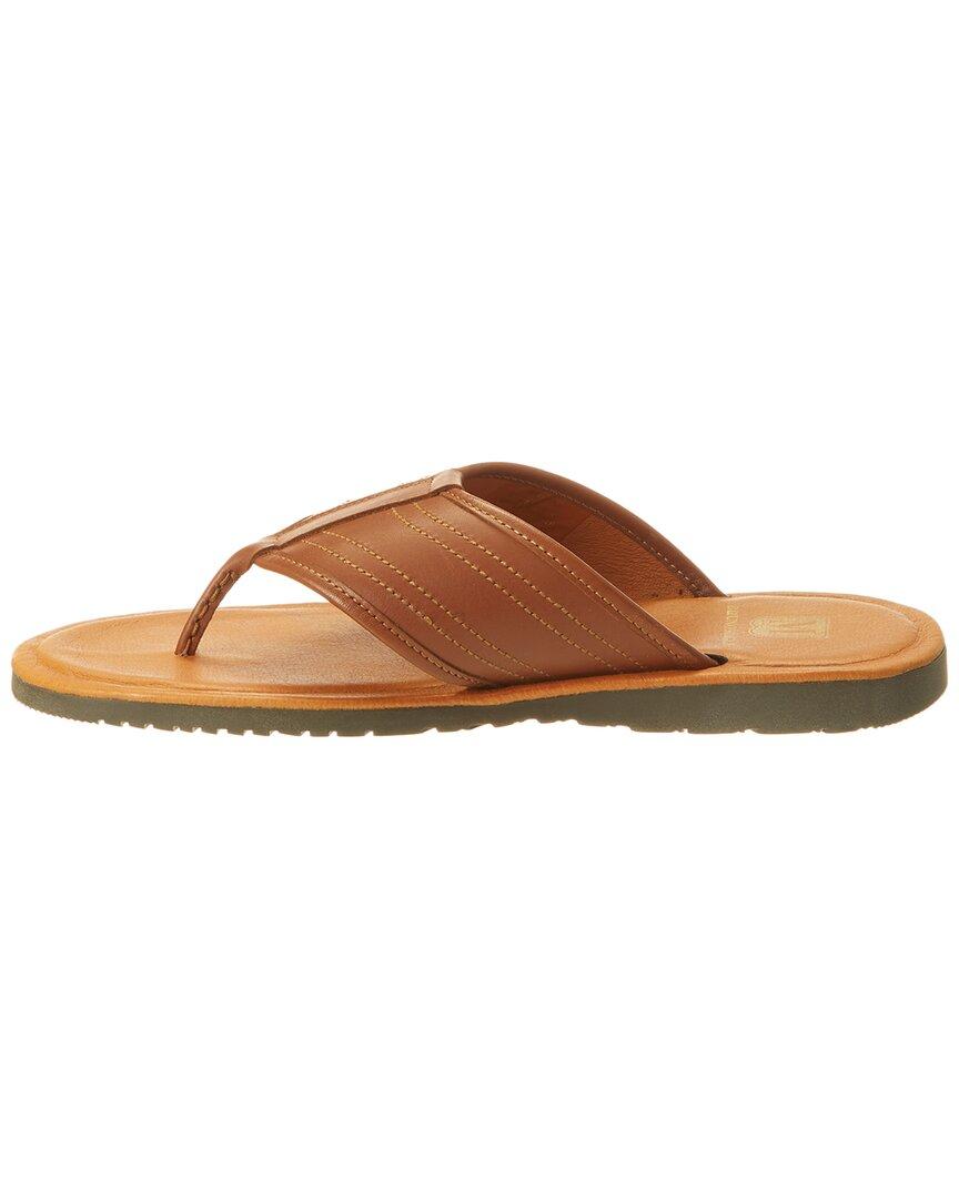 M By Bruno Magli Artemio Leather Flip-Flop, Brown M by Bruno Magli Artemio Leather Flip-Flop, 11, Brown  main image 4