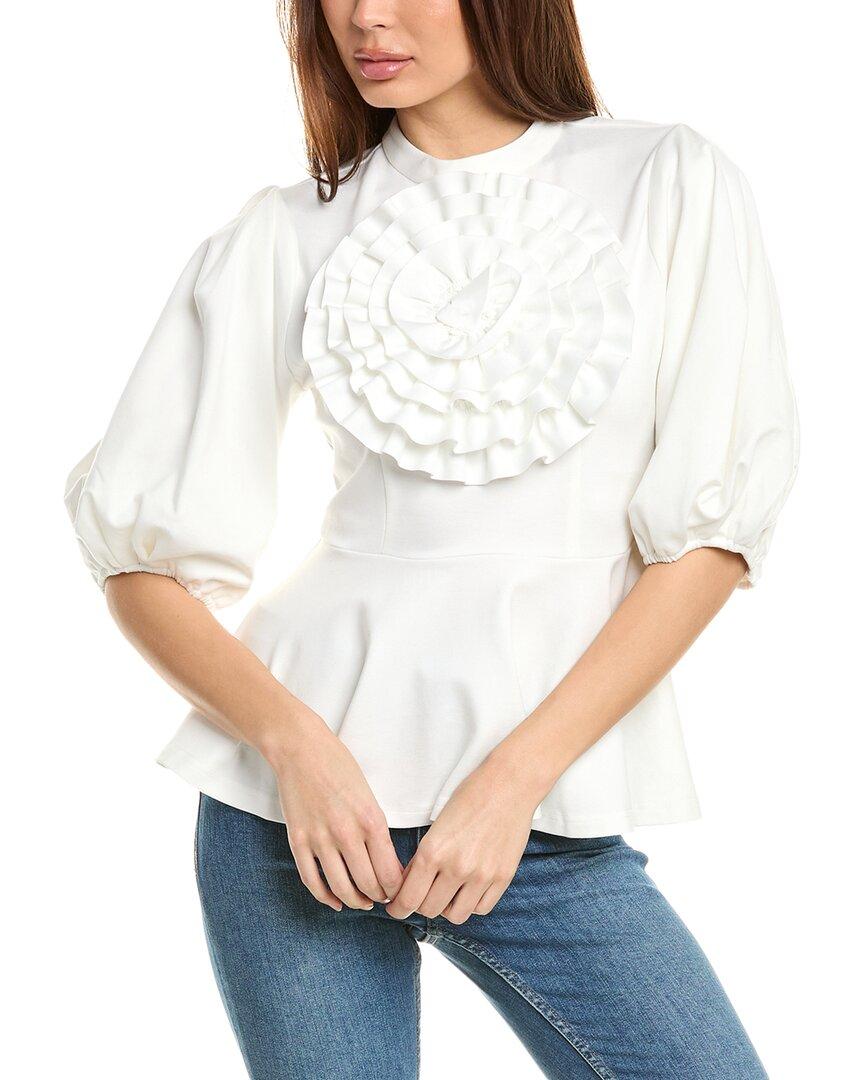 gracia peplum top