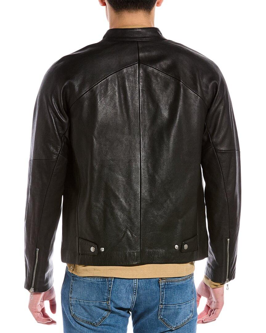 Rag & Bone Articulated Moto Leather Jacket in Black for Men | Lyst