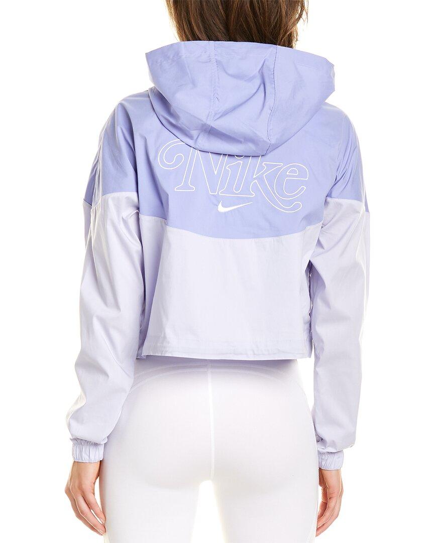 Nike Loose Fit Remix Track Jacket in Purple | Lyst