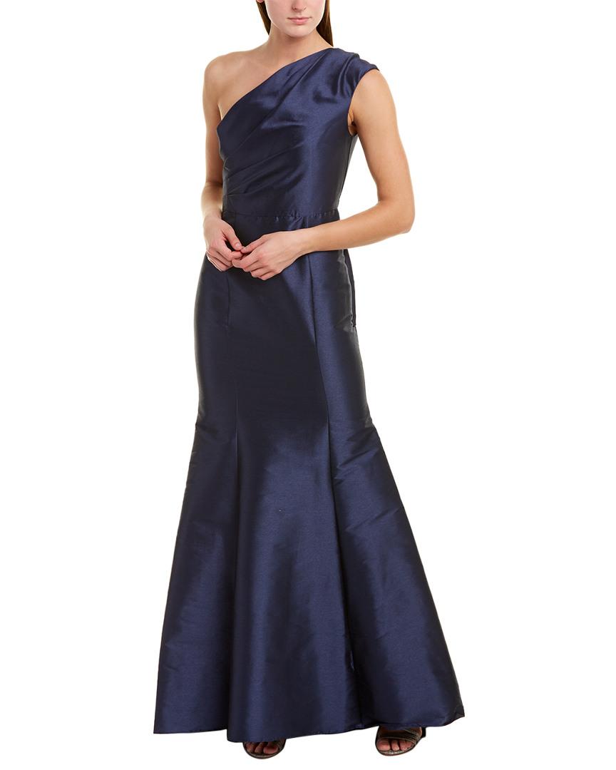 Adrianna Papell Synthetic Gown in Blue - Save 1% - Lyst