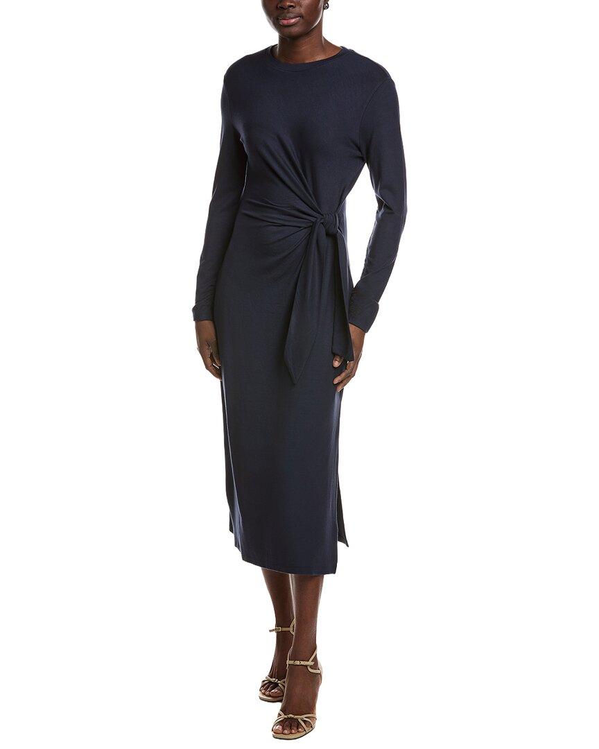hugo boss dress blue The Oxford Short-Sleeve Shirt Dress