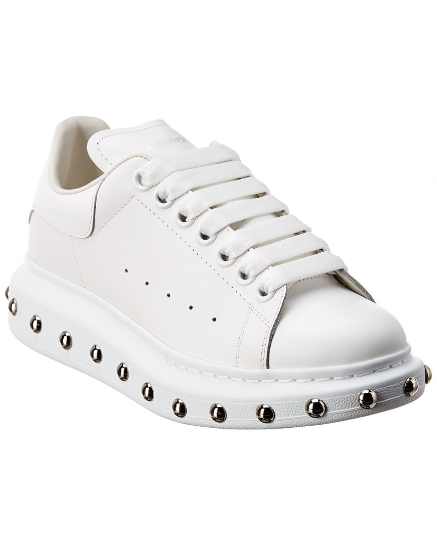 alexander mcqueen studded chunky sneakers