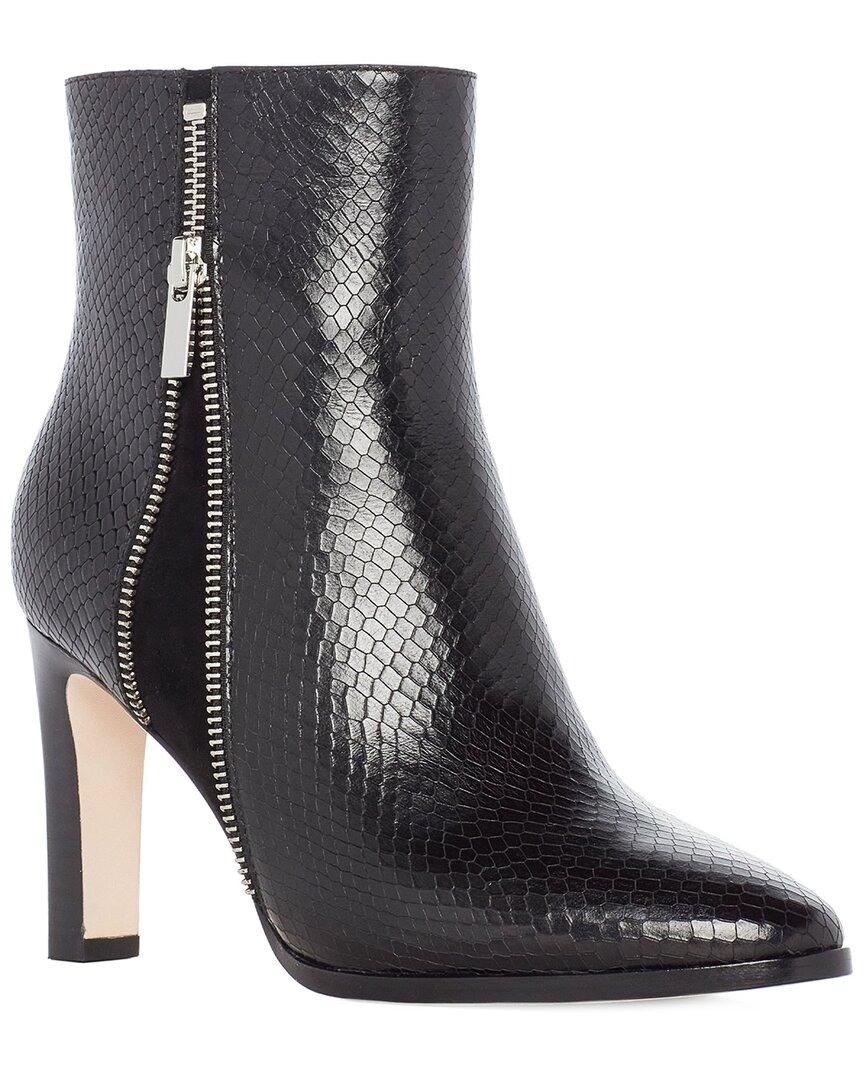 PAIGE Denim Paige Cami Leather Boot in Black Snake (Black) Lyst