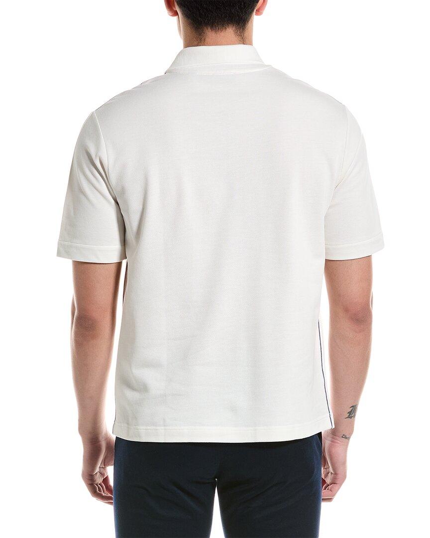 Burberry Polo T shirt in White for Men Lyst UK