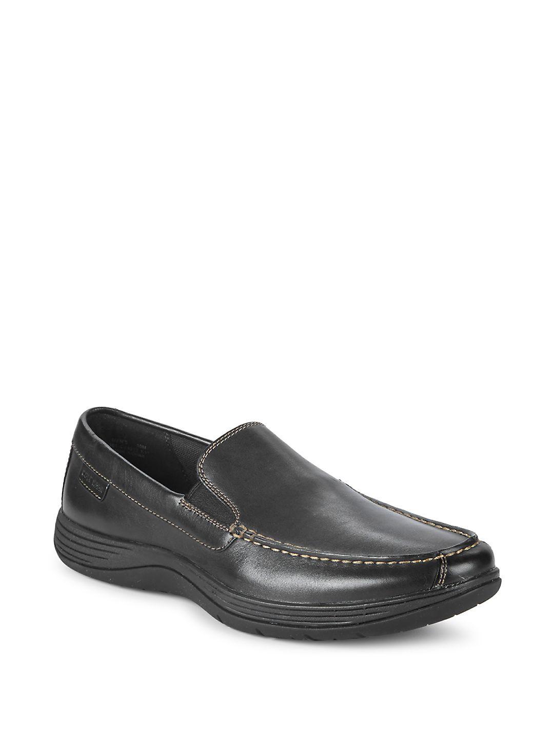 Cole Haan Lewiston Venetian Leather Loafers in Black for Men - Lyst