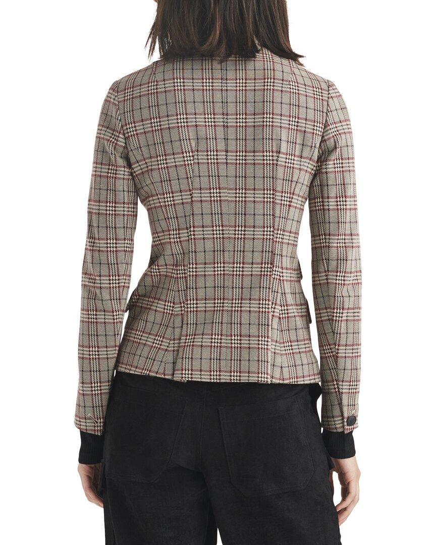 Rag and bone plaid blazer deals