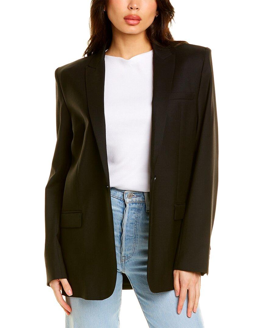 Vormen Tulpen zelf IRO Allan Wool-blend Blazer in Black | Lyst