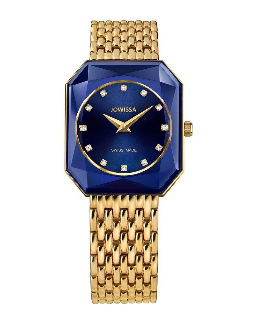 JOWISSA Facet Radiant Watch in Blue | Lyst Canada