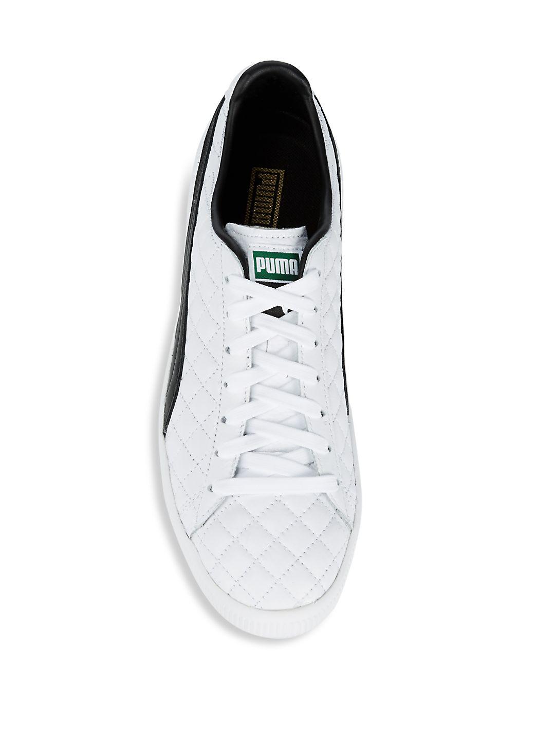 puma quilted sneakers