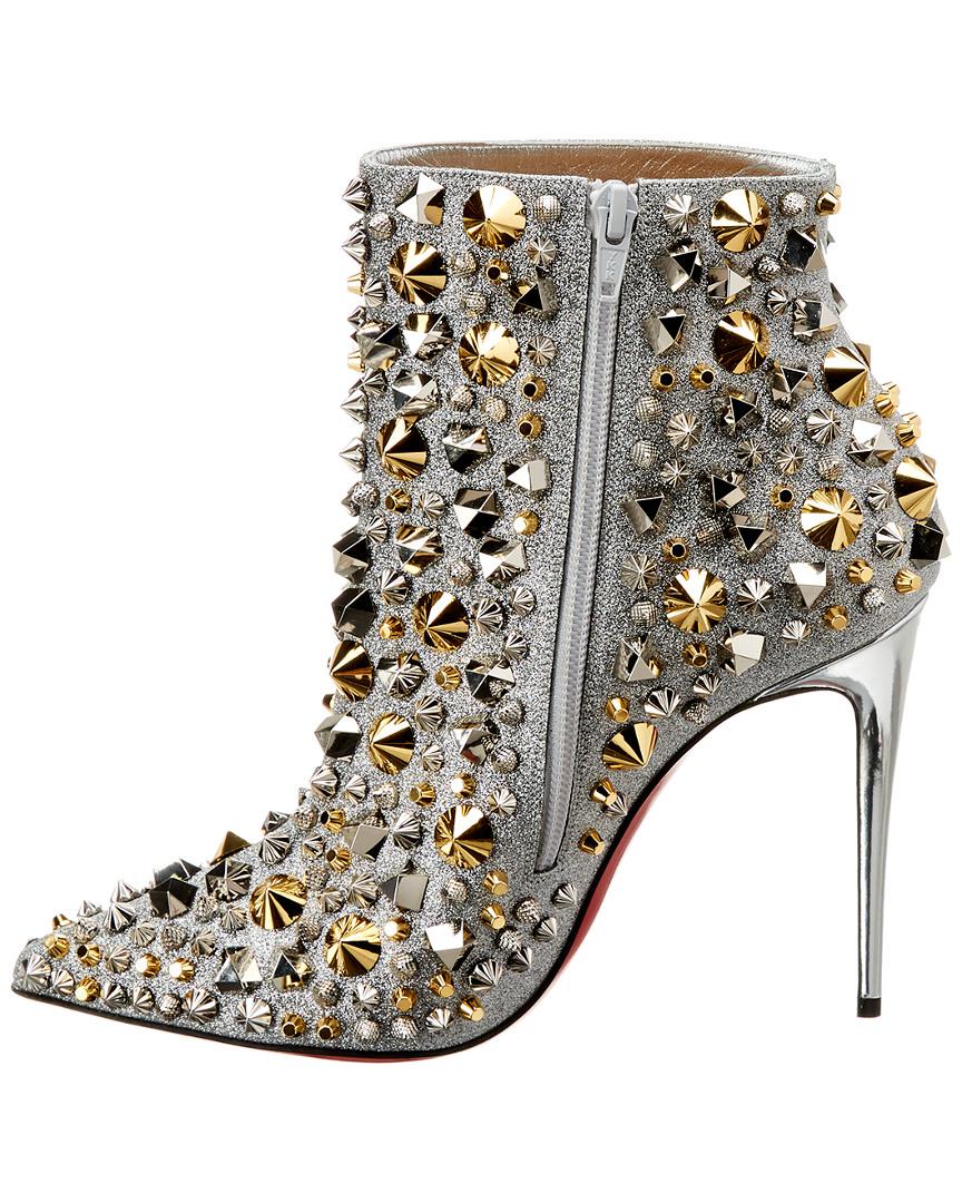 so kate studded glitter bootie