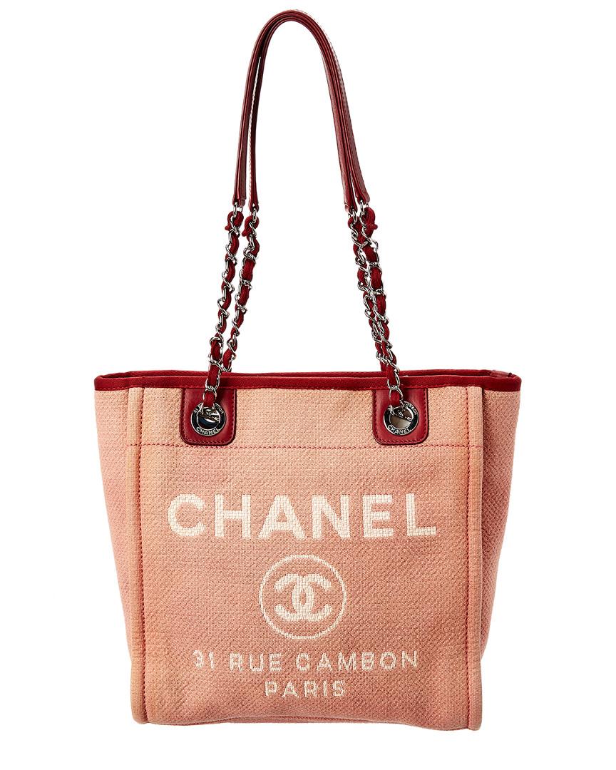 chanel deauville small tote