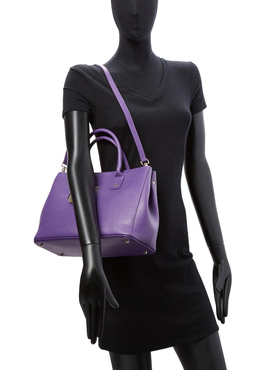 Furla Linda S Tote Bag in Purple | Lyst