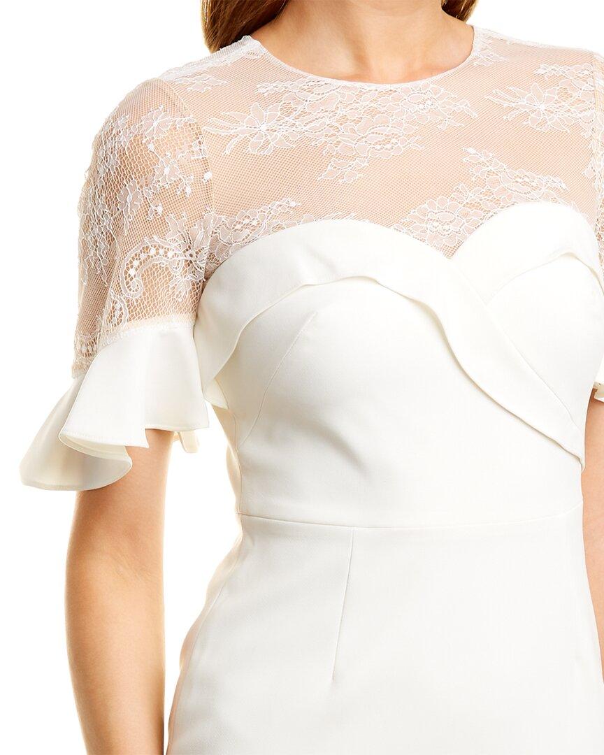 Marchesa notte Lace Insert Cocktail 