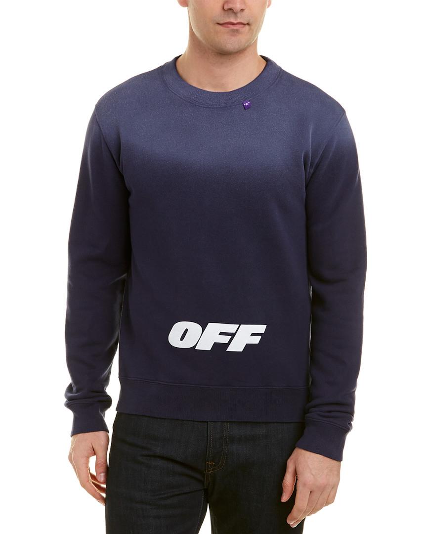 off white graphic sweatshirt