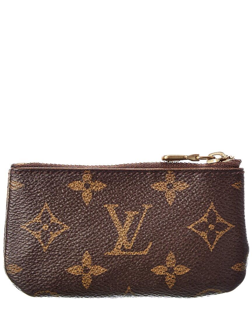 Key pouch leather small bag Louis Vuitton Brown in Leather - 20987133