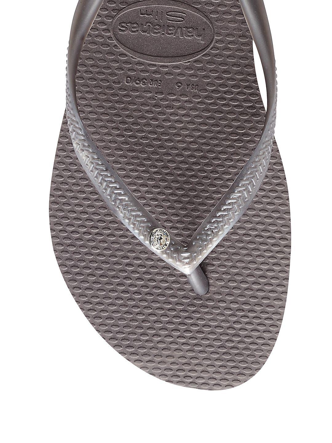 havaianas with swarovski crystals