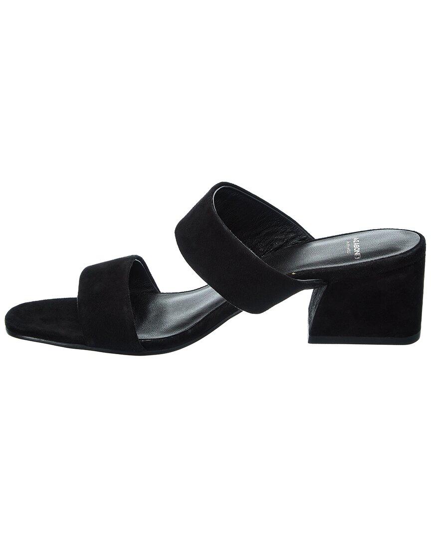 Vagabond Shoemakers Elena Suede Sandal in Black | Lyst