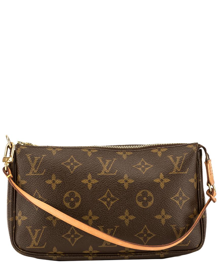 Louis Vuitton Monogram Canvas Pochette Accessoires in Brown | Lyst