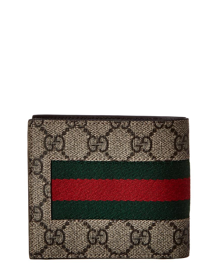 Gucci Web Gg Supreme Wallet Online, 56 