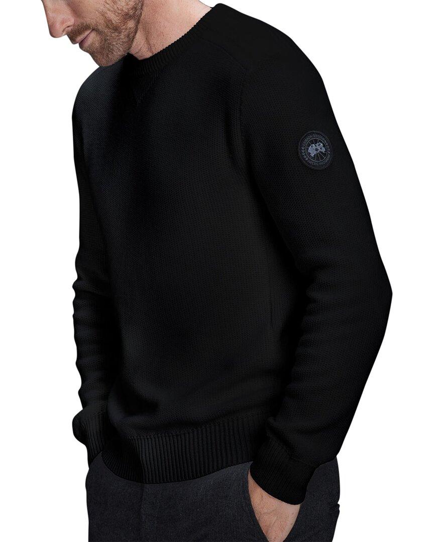 Canada Goose Pemberton Wool Sweater in Black for Men | Lyst