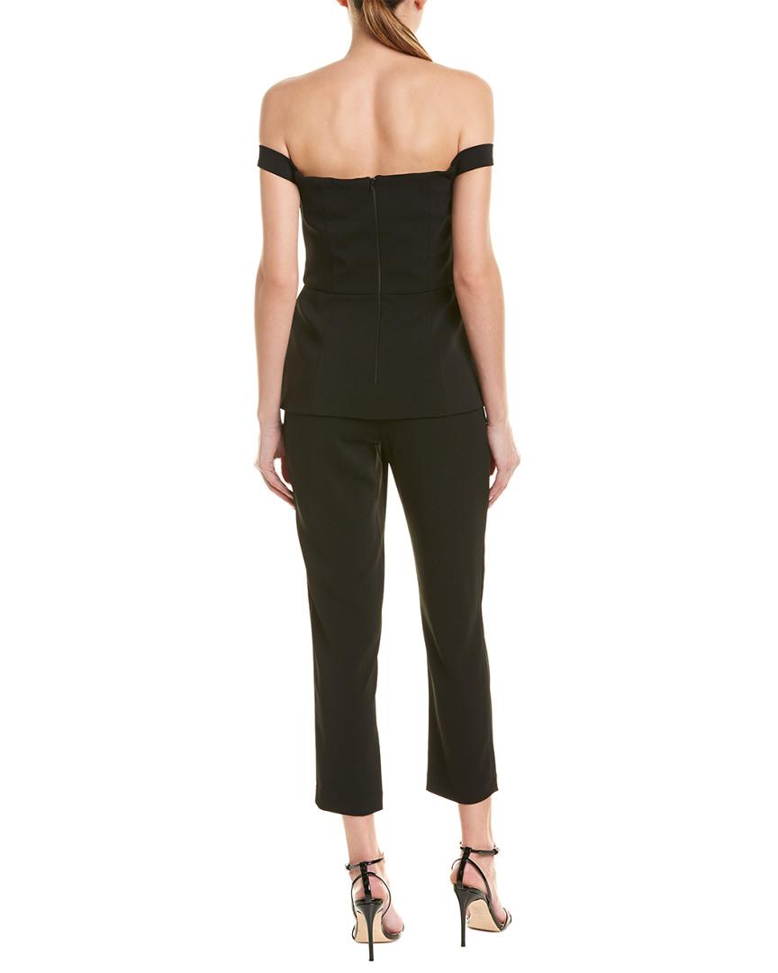 jay godfrey gwen tuxedo jumpsuit