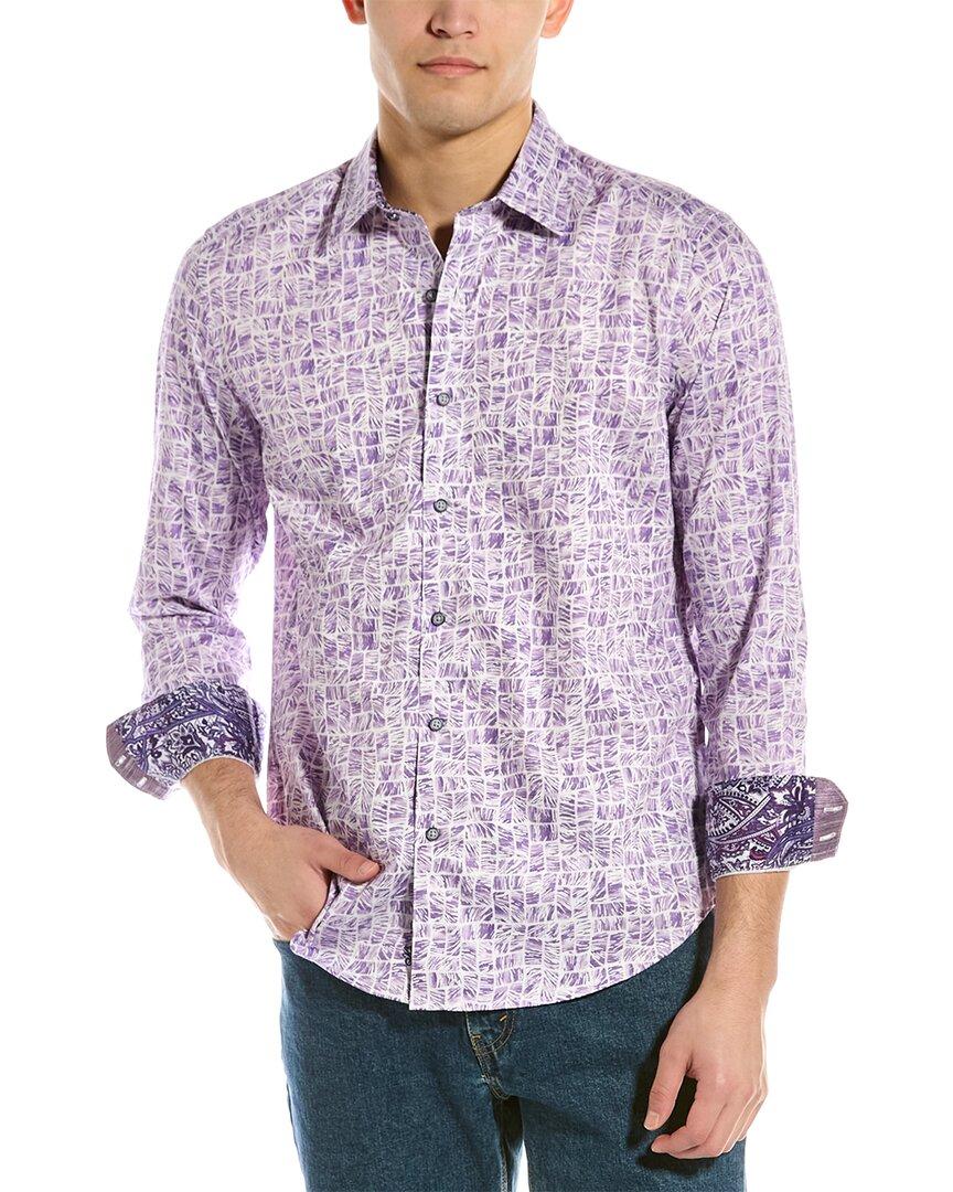 Robert graham sale purple shirt