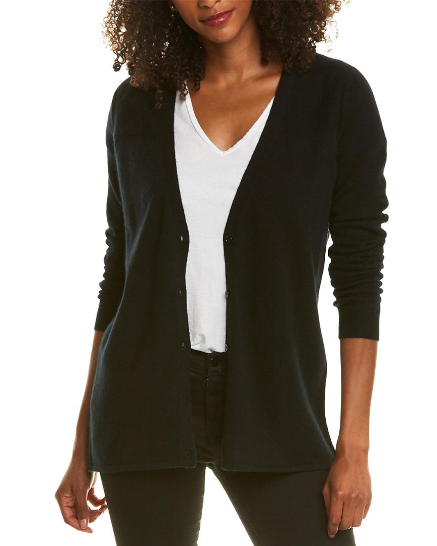 Magaschoni Boyfriend Cashmere Cardigan 