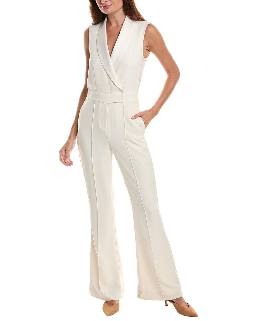 Reiss Dani Tuxedo Jumpsuit in White Lyst